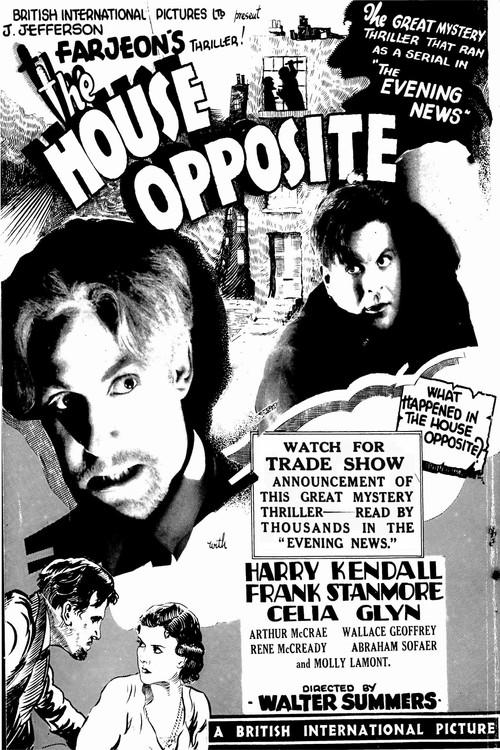 The House Opposite 1932 official movie poster