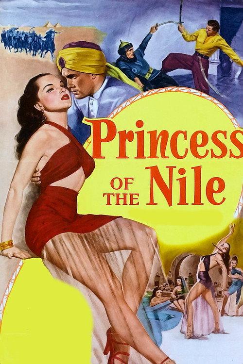 Princess of the Nile 1954 official movie poster