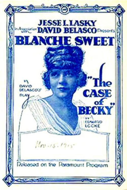 The Case of Becky 1915 official movie poster