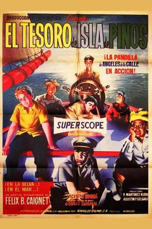 El tesoro de Isla de Pinos 1956 official movie poster