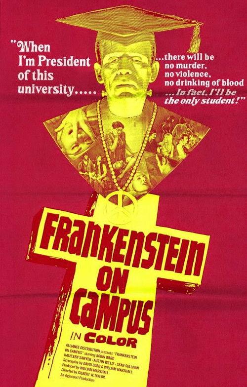 Dr. Frankenstein on Campus 1970 official movie poster