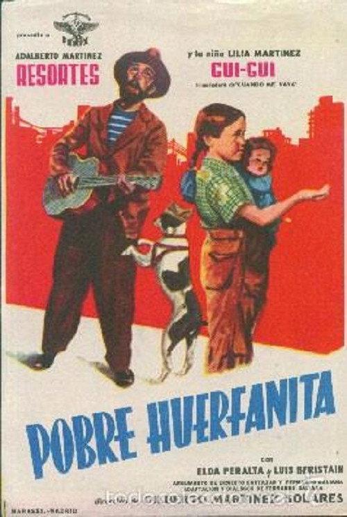 Pobre huerfanita 1955 official movie poster