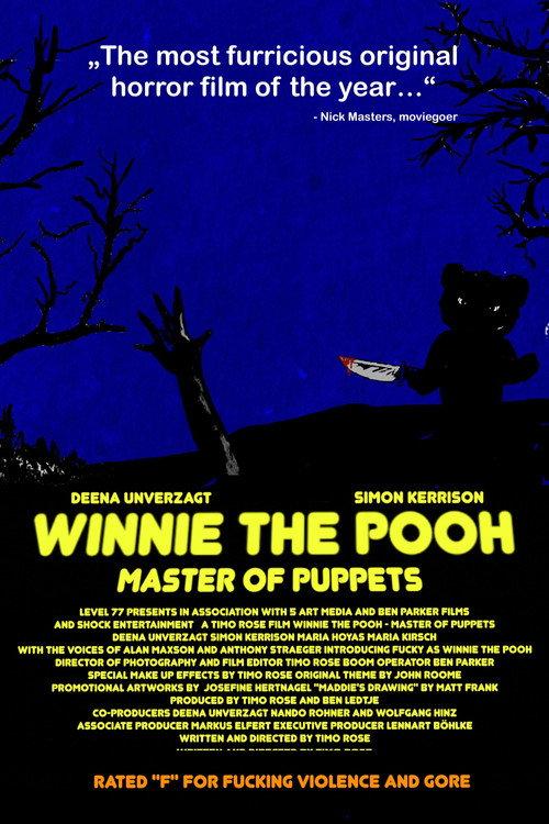 Winnie the Pooh: Master of Puppets 2023 official movie poster