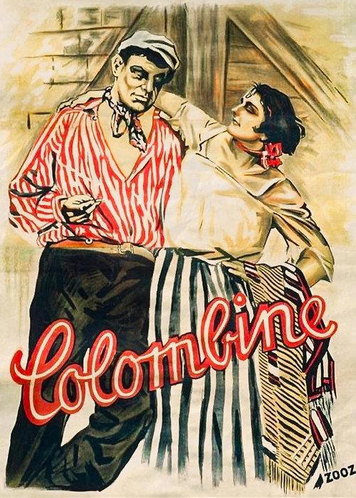 Colombine - Die Braut des Apachen 1920 official movie poster