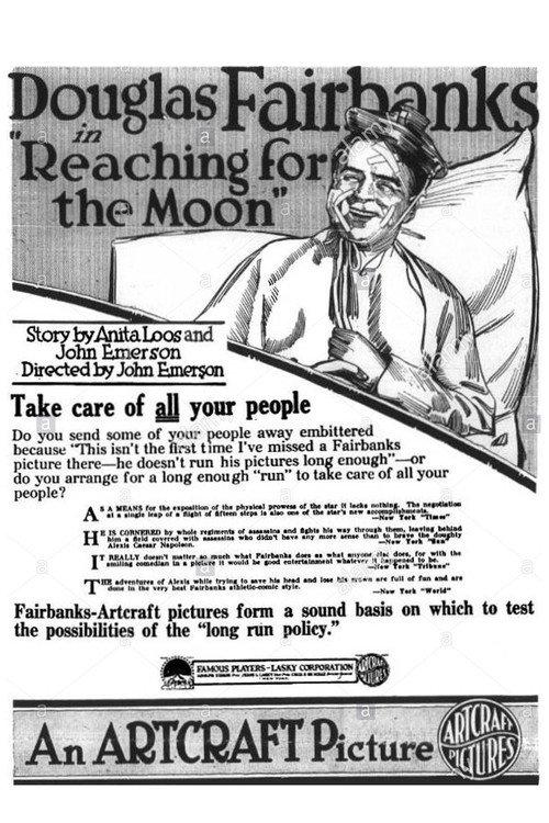 Reaching for the Moon 1917 official movie poster