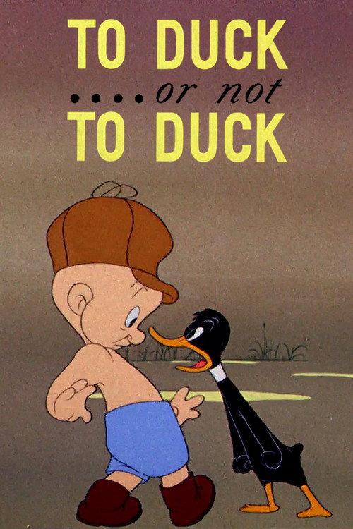 To Duck.... Or Not to Duck 1943 official movie poster