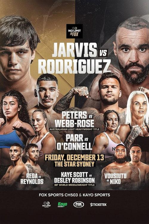 Brock Jarvis vs. Adrian Rodriguez 2024 official movie poster