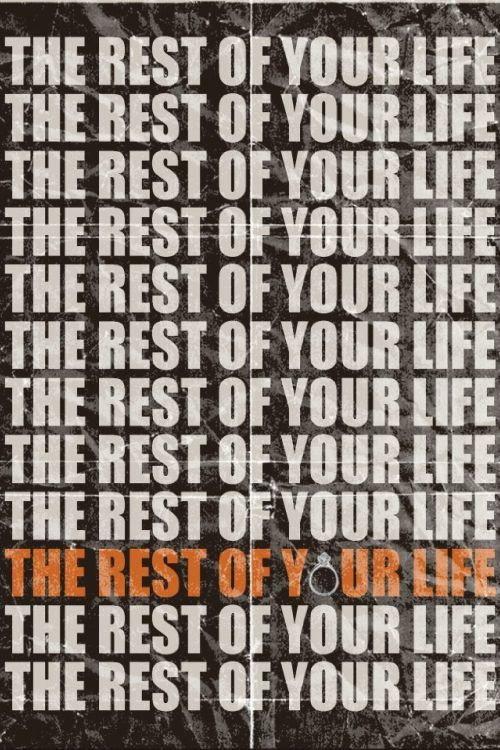 The Rest of Your Life 2001 official movie poster
