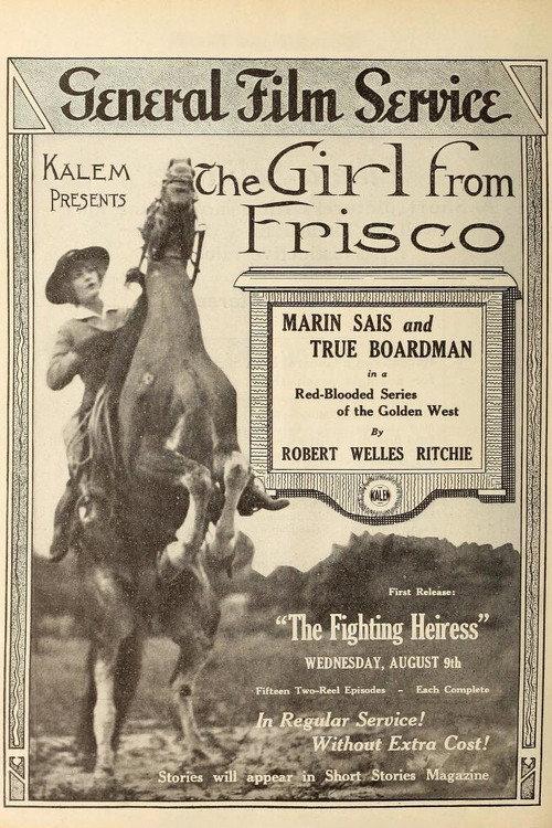 The Girl from Frisco 1916 official movie poster