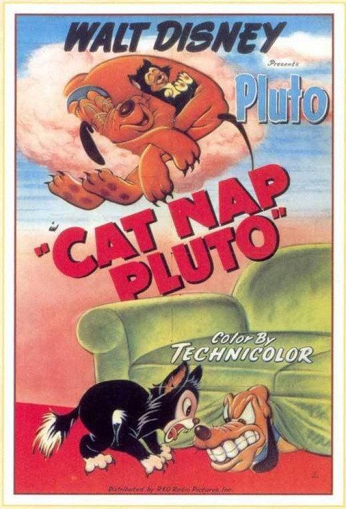 Cat Nap Pluto 1948 official movie poster