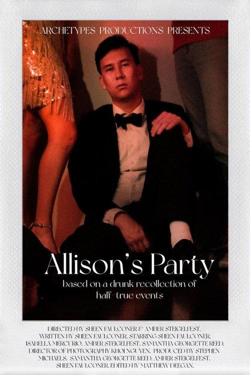 Allison's Party 2022 official movie poster