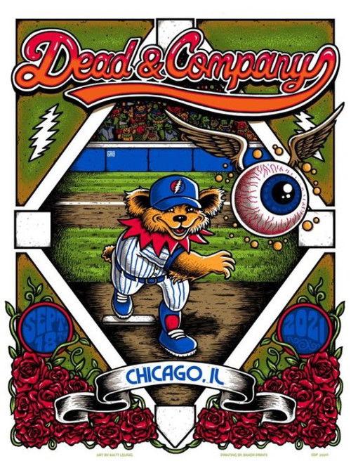 Dead & Company: 2021.09.18 - Wrigley Field - Chicago, IL 2021 official movie poster