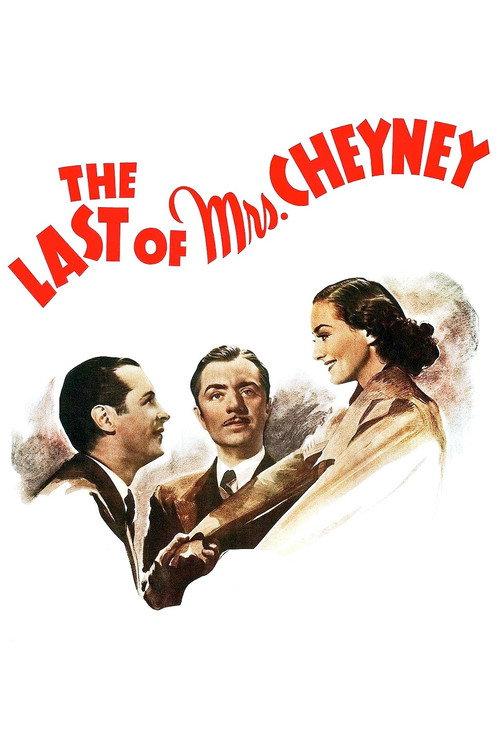 The Last of Mrs. Cheyney 1937 official movie poster