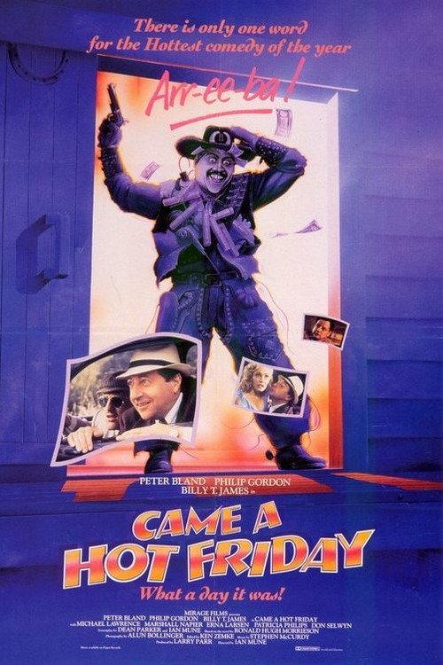 Came a Hot Friday 1985 official movie poster