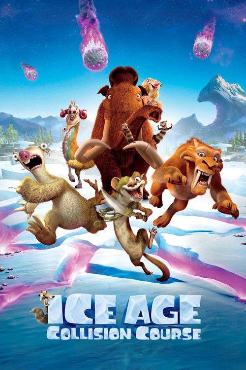 Ice Age: Collision Course 2016 official movie poster
