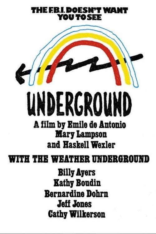 Underground 1976 official movie poster