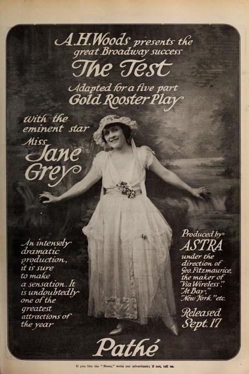 The Test 1916 official movie poster