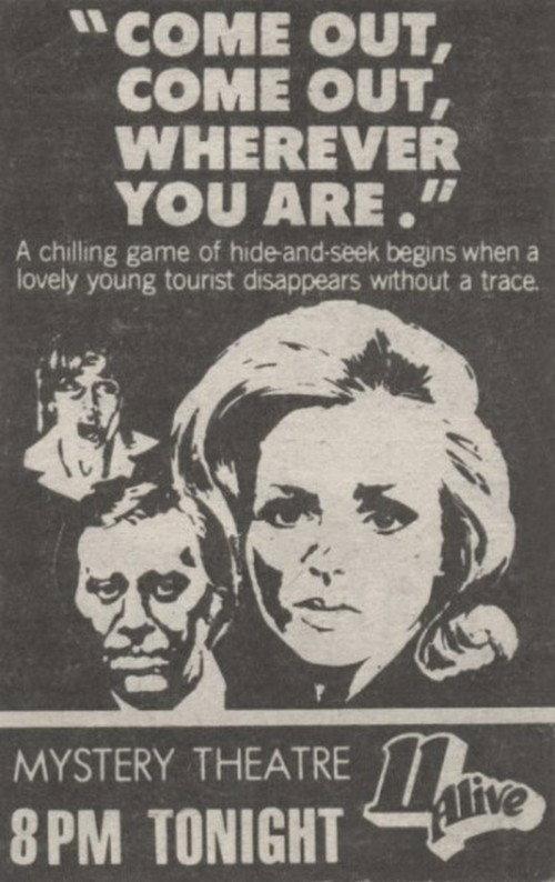 Come Out, Come Out, Wherever You Are 1974 official movie poster