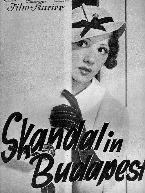 Scandal in Budapest 1933 official movie poster