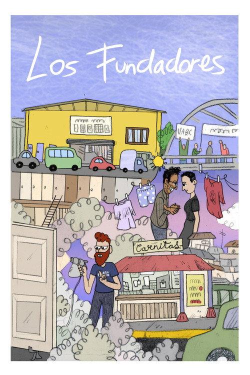Los Fundadores 2021 official movie poster