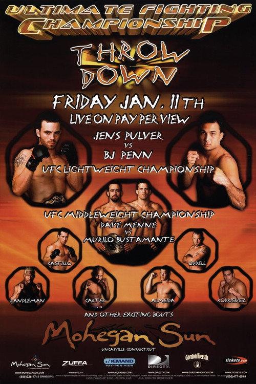 UFC 35: Throwdown 2002 official movie poster