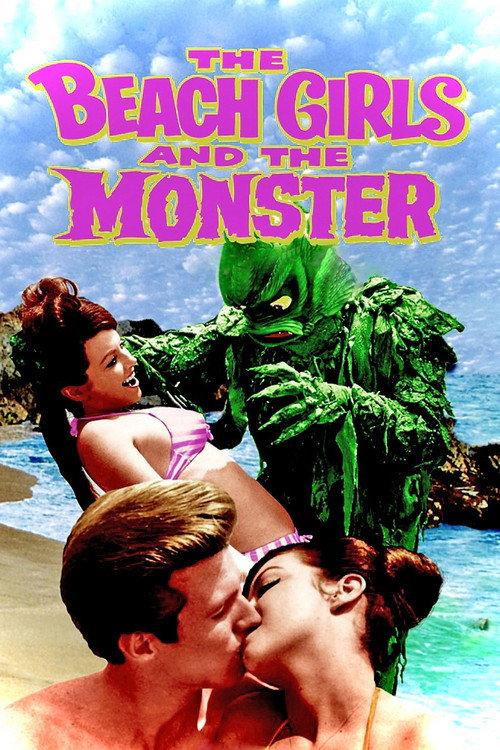 The Beach Girls and the Monster 1965 official movie poster