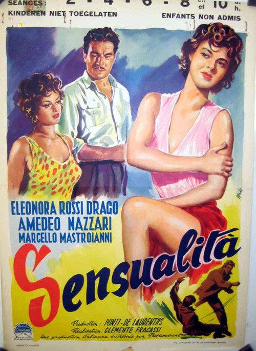 Sensualità 1952 official movie poster