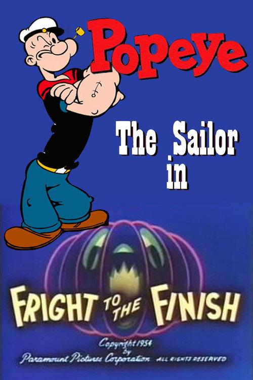 Fright to the Finish 1954 official movie poster