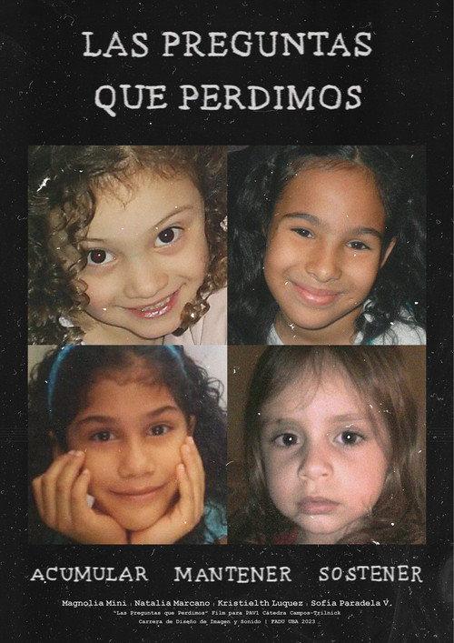 Las Preguntas que Perdimos 2023 official movie poster