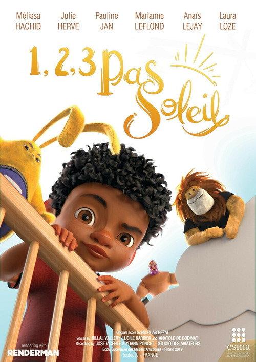 1,2,3 Pas Soleil 2019 official movie poster
