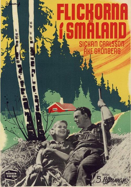 The Girls in Smaland 1945 official movie poster