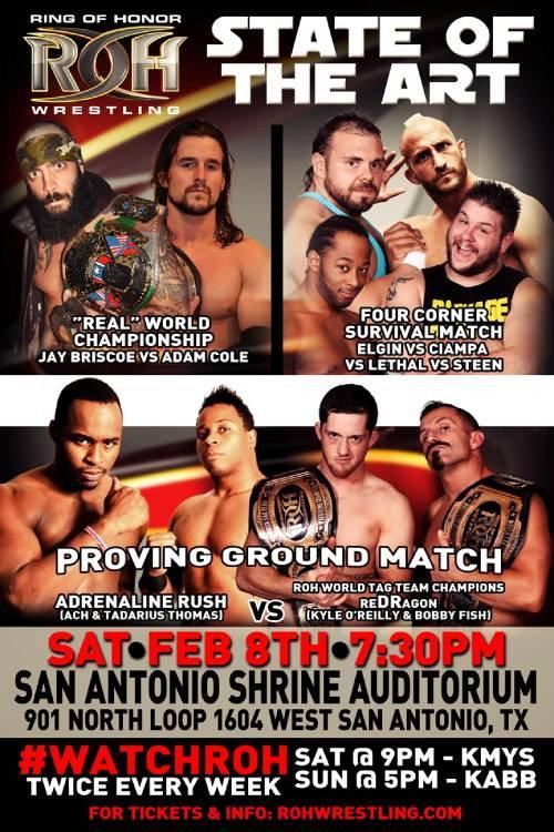 ROH: State of The Art 2014 official movie poster