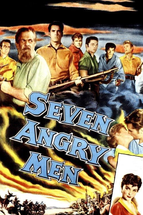 Seven Angry Men 1955 official movie poster