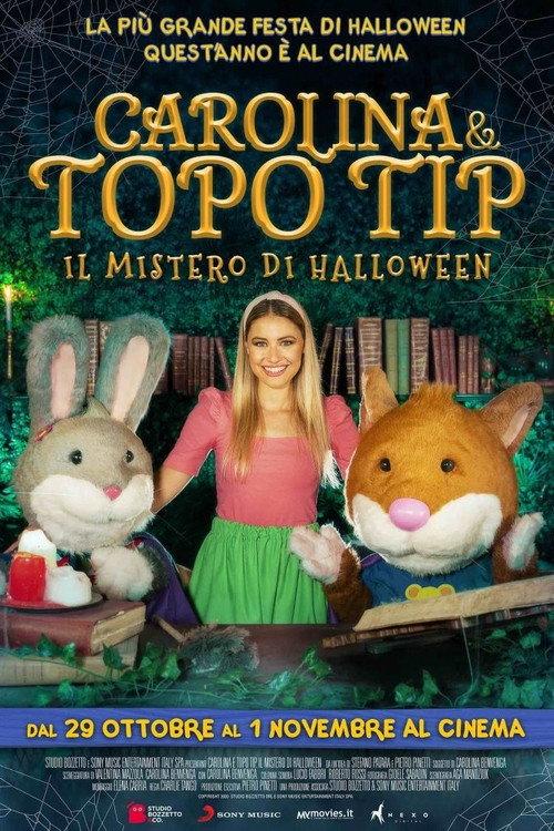 Carolina e Topo Tip - Il mistero di Halloween 2020 official movie poster