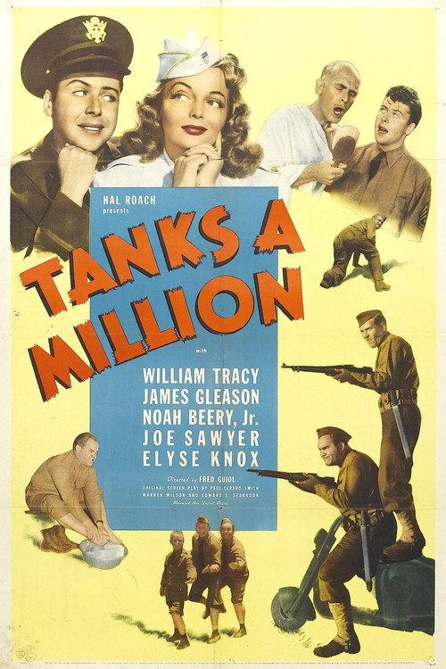 Tanks a Million 1941 official movie poster