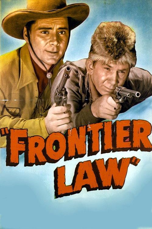 Frontier Law 1943 official movie poster