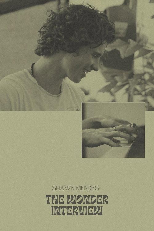 Shawn Mendes: The Wonder Interview 2020 official movie poster