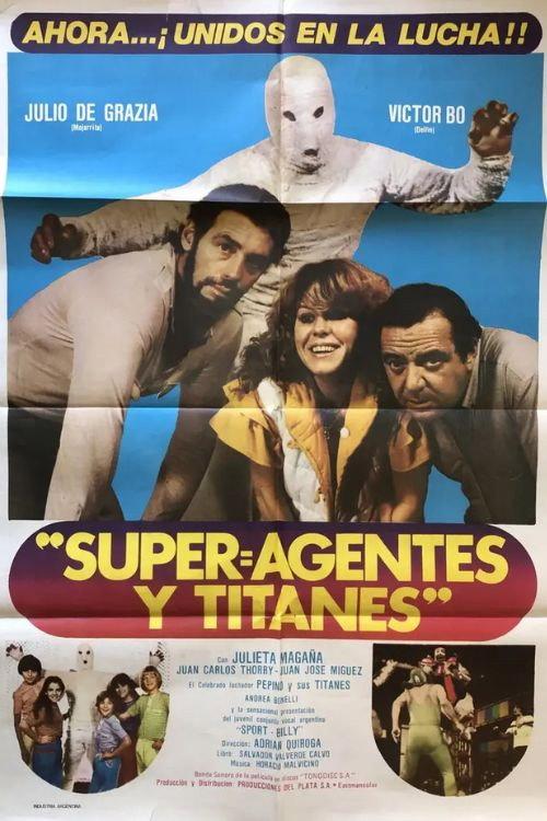 Superagentes y titanes 1983 official movie poster