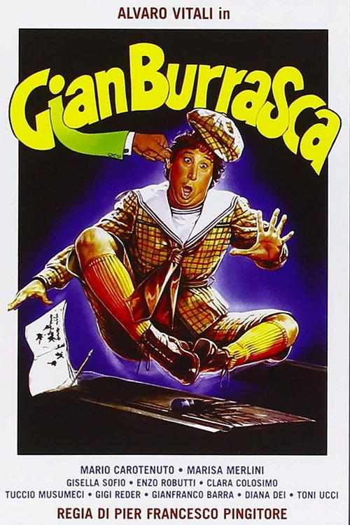 Gian Burrasca 1982 official movie poster