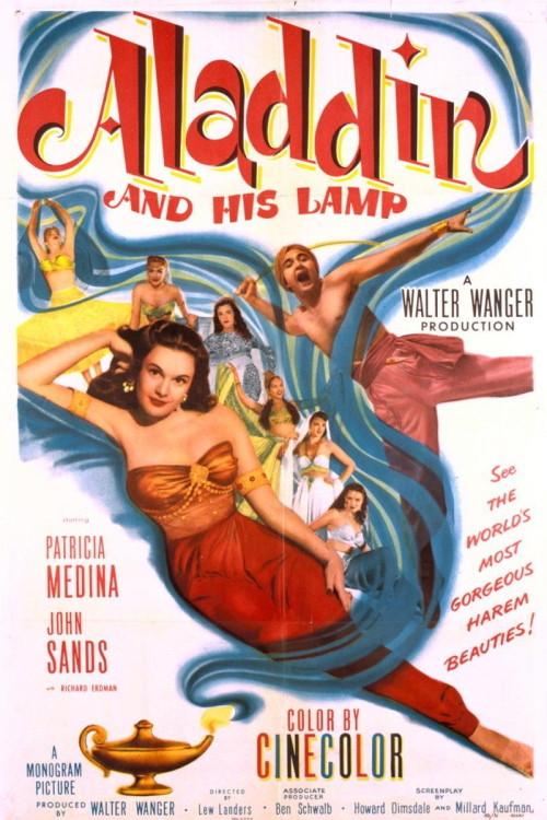 Aladdin and His Lamp 1952 official movie poster