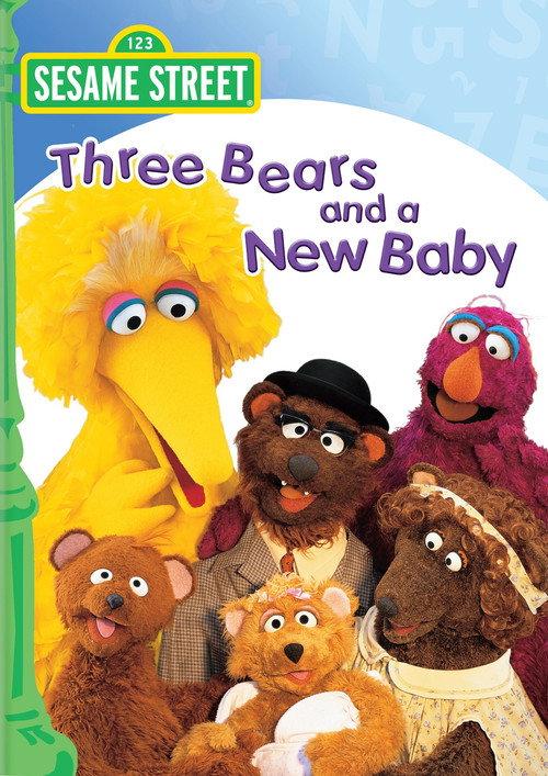 Sesame Street: Three Bears and a New Baby 2003 official movie poster