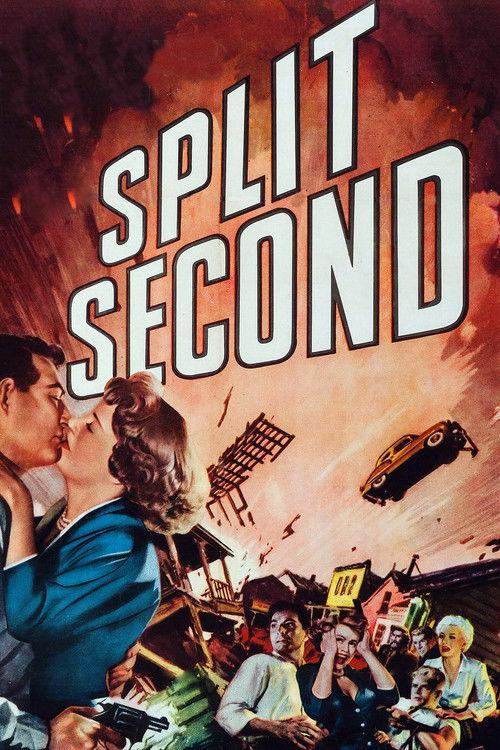 Split Second 1953 official movie poster