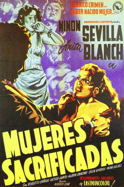 Mujeres sacrificadas 1952 official movie poster