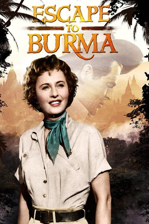 Escape to Burma 1955 official movie poster