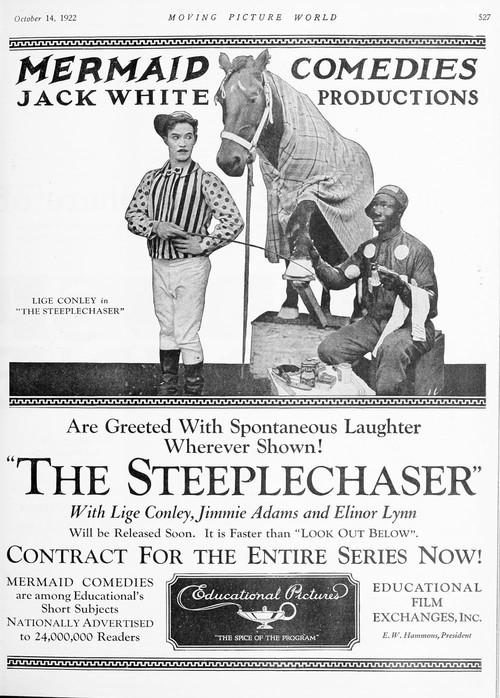 The Steeplechaser 1922 official movie poster