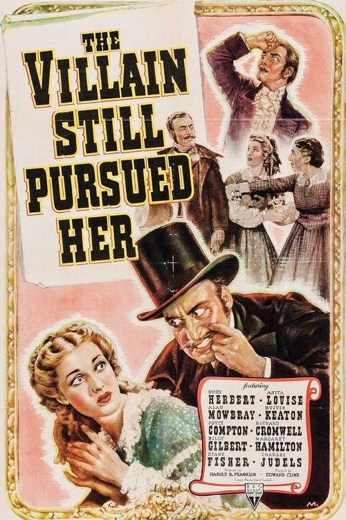 The Villain Still Pursued Her 1940 official movie poster