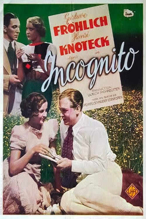 Incognito 1936 official movie poster