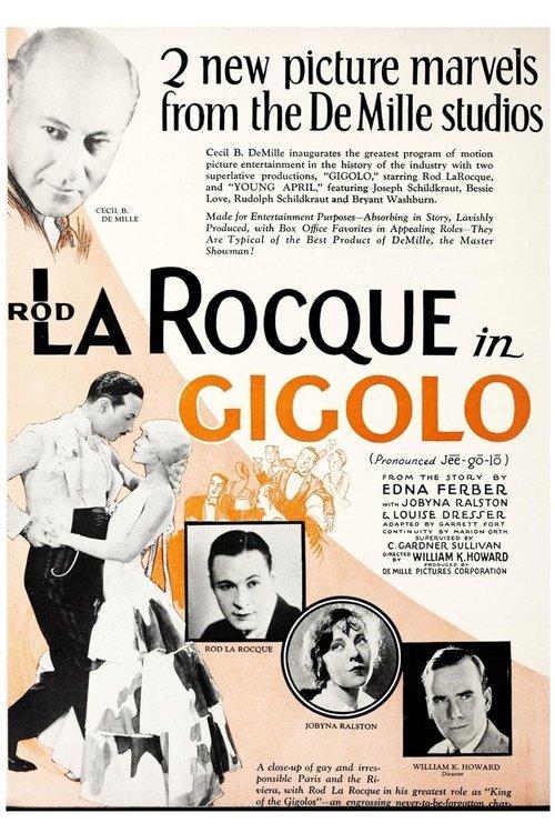 Gigolo 1926 official movie poster