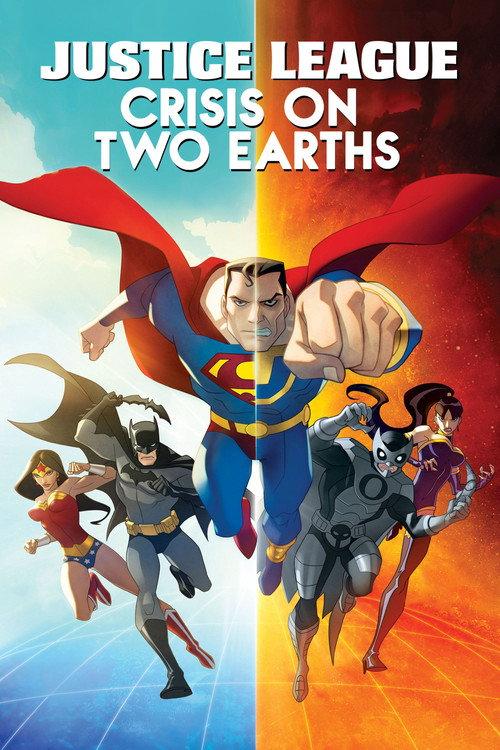 Justice League: Crisis on Two Earths 2010 official movie poster