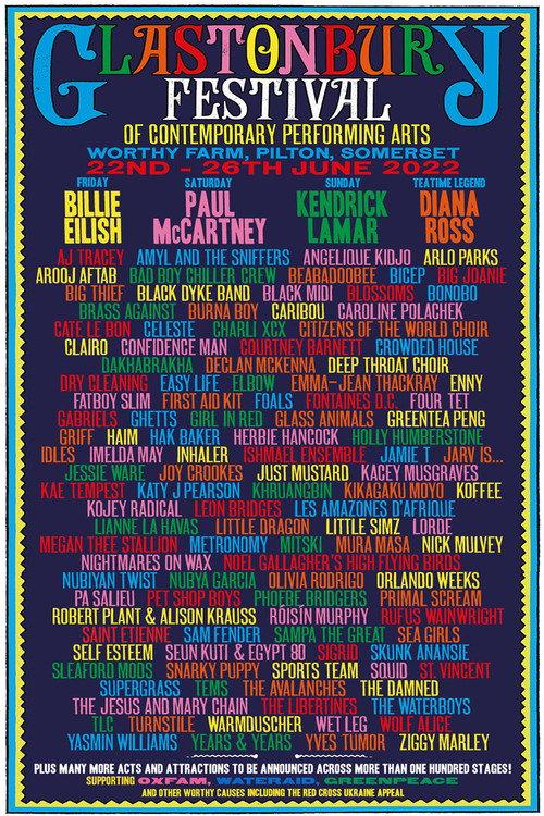Best of Glastonbury 2022 2022 official movie poster